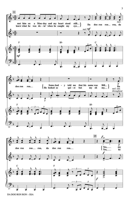 Da Doo Ron Ron (When He Walked Me Home) | 小雅音樂 Hsiaoya Music