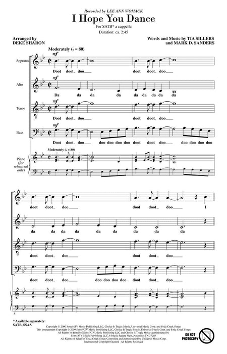 I Hope You Dance 舞曲 | 小雅音樂 Hsiaoya Music