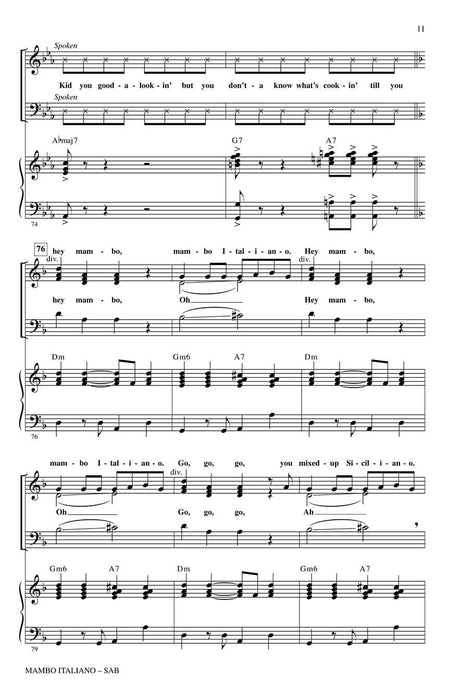 Mambo Italiano SAB 曼波 | 小雅音樂 Hsiaoya Music