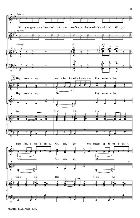 Mambo Italiano SSA 曼波 | 小雅音樂 Hsiaoya Music