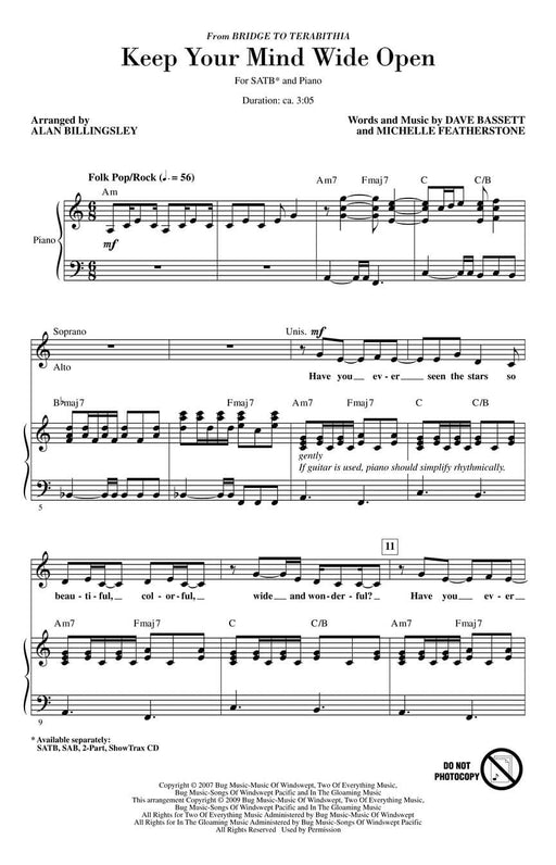 Keep Your Mind Wide Open (from Bridge to Terabithia) | 小雅音樂 Hsiaoya Music