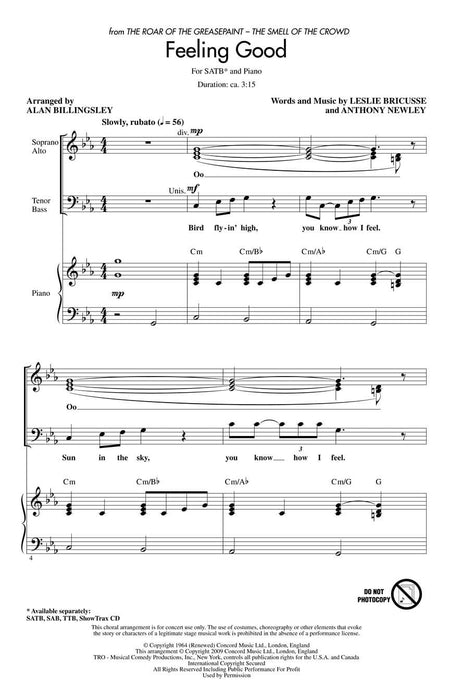 Feeling Good (from The Roar of the Greasepaint - The Smell of the Crowd) | 小雅音樂 Hsiaoya Music