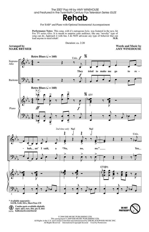 Rehab from Glee | 小雅音樂 Hsiaoya Music