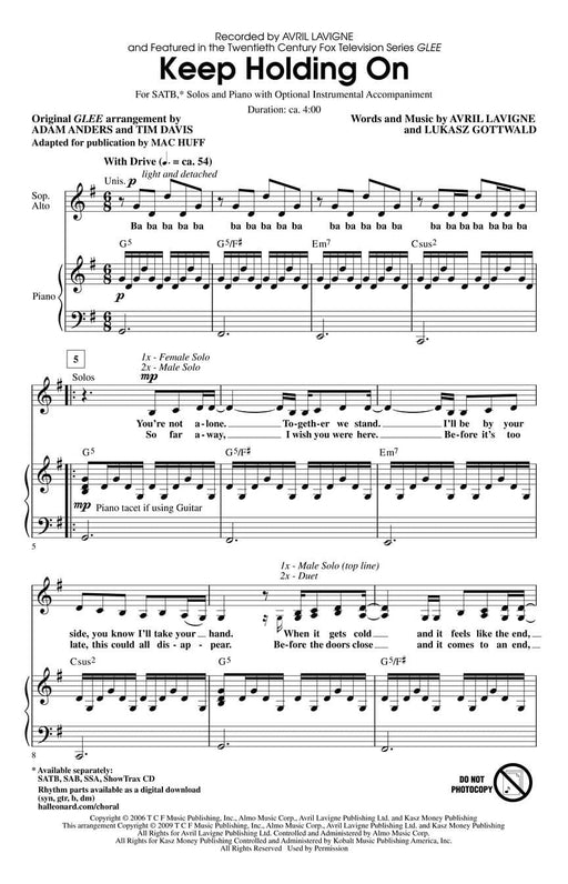 Keep Holding On from Glee | 小雅音樂 Hsiaoya Music