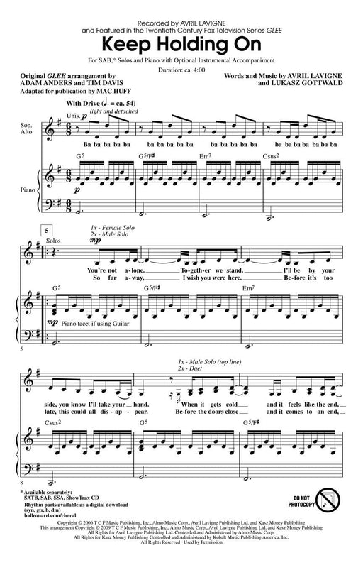 Keep Holding On from Glee | 小雅音樂 Hsiaoya Music