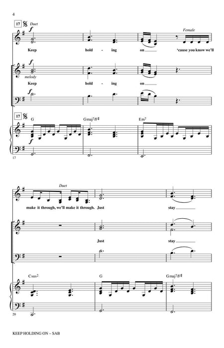 Keep Holding On from Glee | 小雅音樂 Hsiaoya Music