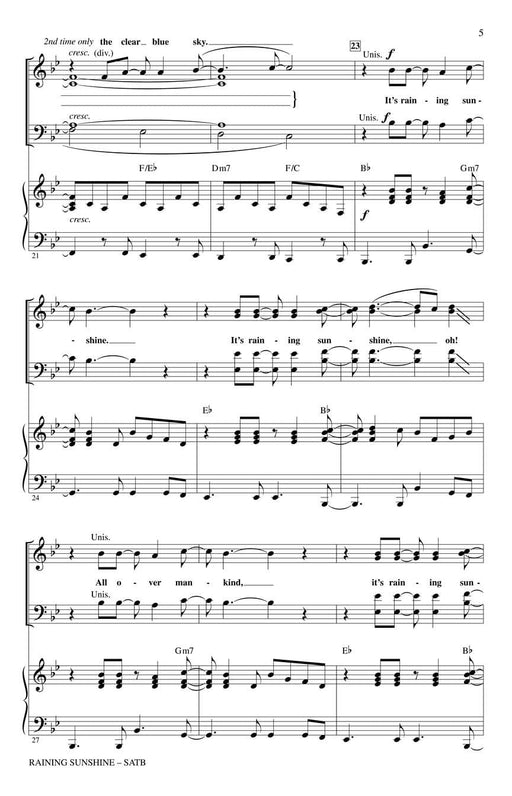 Raining Sunshine (from Cloudy with a Chance of Meatballs) | 小雅音樂 Hsiaoya Music