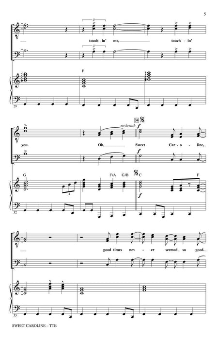 Sweet Caroline from Glee 耶誕頌歌 | 小雅音樂 Hsiaoya Music