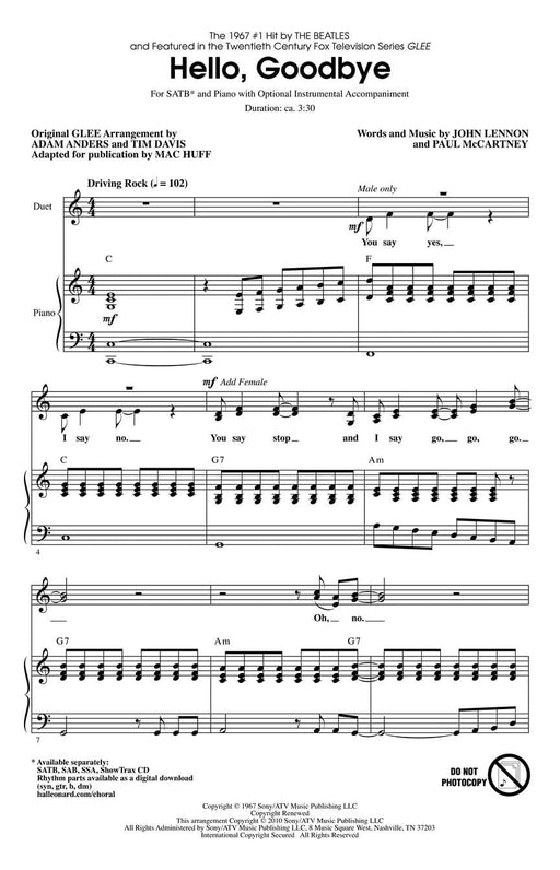 Hello, Goodbye (featured in Glee) | 小雅音樂 Hsiaoya Music