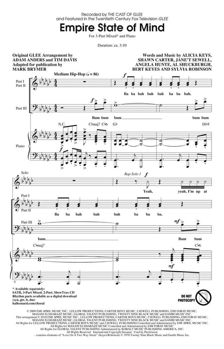 Empire State of Mind (featured in Glee) | 小雅音樂 Hsiaoya Music