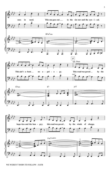 We Weren't Born to Follow | 小雅音樂 Hsiaoya Music