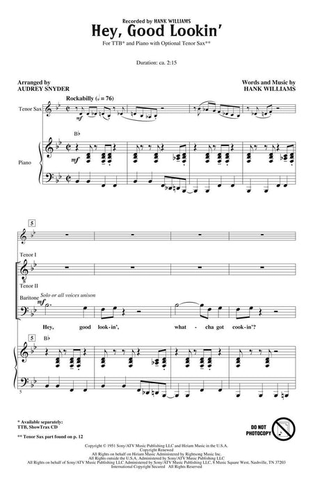 Hey, Good Lookin' | 小雅音樂 Hsiaoya Music