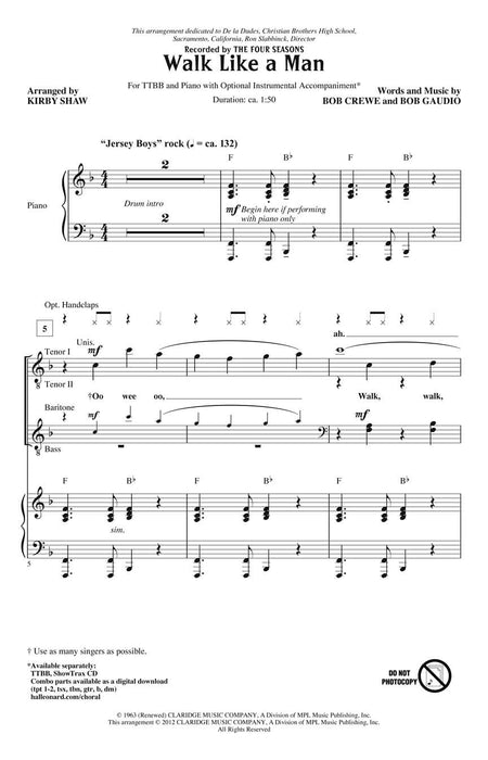 Walk Like a Man from Jersey Boys | 小雅音樂 Hsiaoya Music