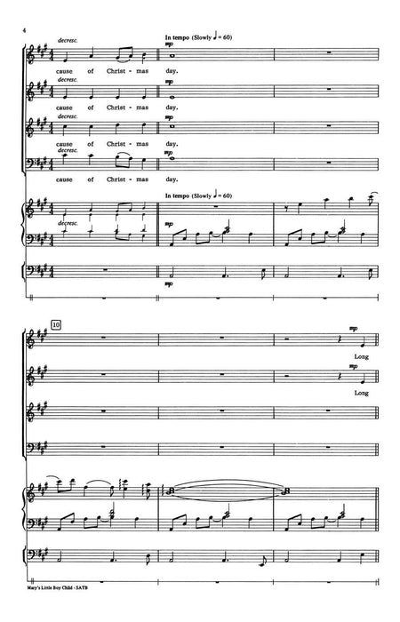 Mary's Little Boy Child | 小雅音樂 Hsiaoya Music