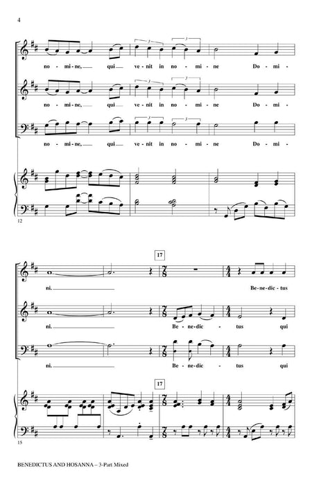 Benedictus and Hosanna | 小雅音樂 Hsiaoya Music