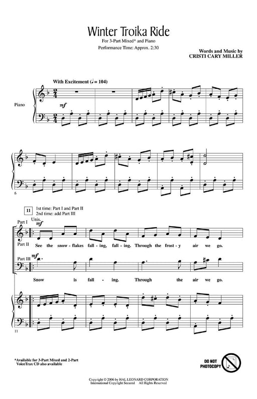 Winter Troika Ride | 小雅音樂 Hsiaoya Music