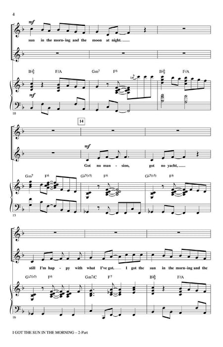 I Got the Sun in the Morning | 小雅音樂 Hsiaoya Music