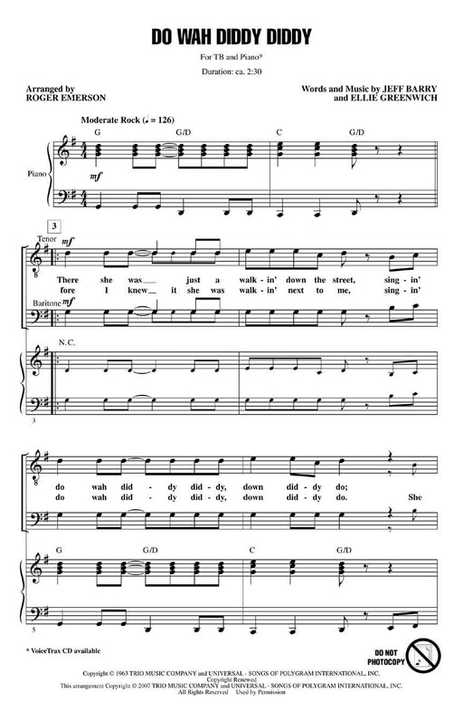 Do Wah Diddy Diddy | 小雅音樂 Hsiaoya Music