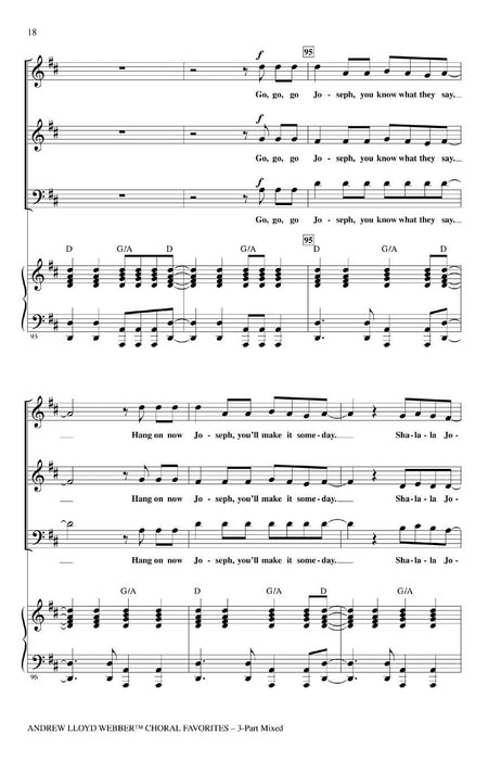 Andrew Lloyd Webber Choral Favorites (Medley) Discovery Level 1 合唱 組合曲 | 小雅音樂 Hsiaoya Music