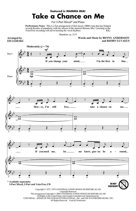 Take a Chance on Me (from Mamma Mia!) Discovery Level 2 | 小雅音樂 Hsiaoya Music