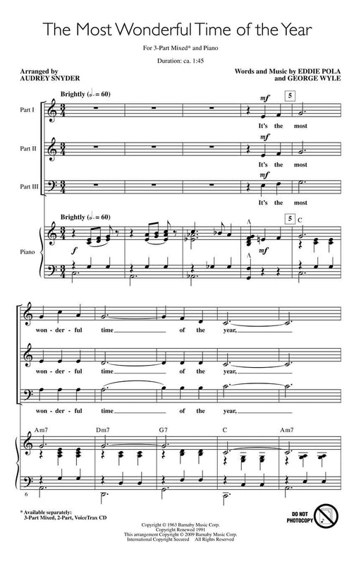 The Most Wonderful Time of the Year Discovery Level 1 | 小雅音樂 Hsiaoya Music