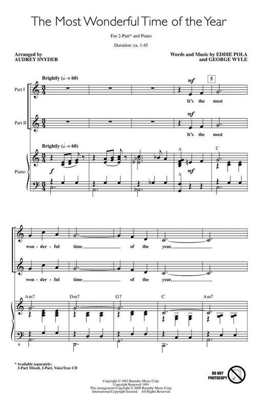 The Most Wonderful Time of the Year Discovery Level 1 | 小雅音樂 Hsiaoya Music