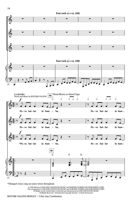 Ritchie Valens Medley Discovery Level 2 組合曲 | 小雅音樂 Hsiaoya Music