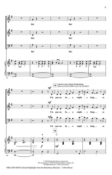 The Lion King (Broadway Musical Highlights) Discovery Level 2 百老匯 | 小雅音樂 Hsiaoya Music