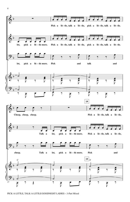 Pick-a-little, Talk-a-little/Goodnight Ladies (from The Music Man) Discovery Level 2 | 小雅音樂 Hsiaoya Music