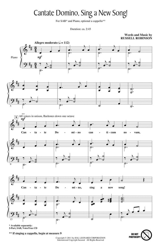 Cantate Domino, Sing a New Song! Discovery Level 1 | 小雅音樂 Hsiaoya Music