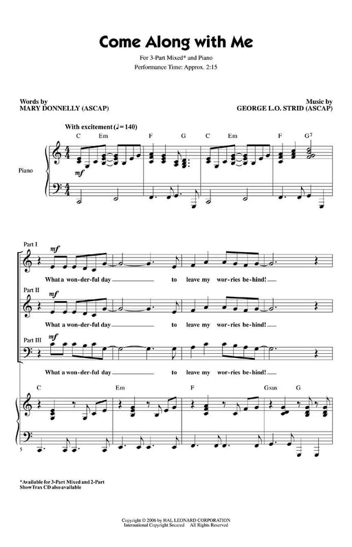 Come Along with Me | 小雅音樂 Hsiaoya Music