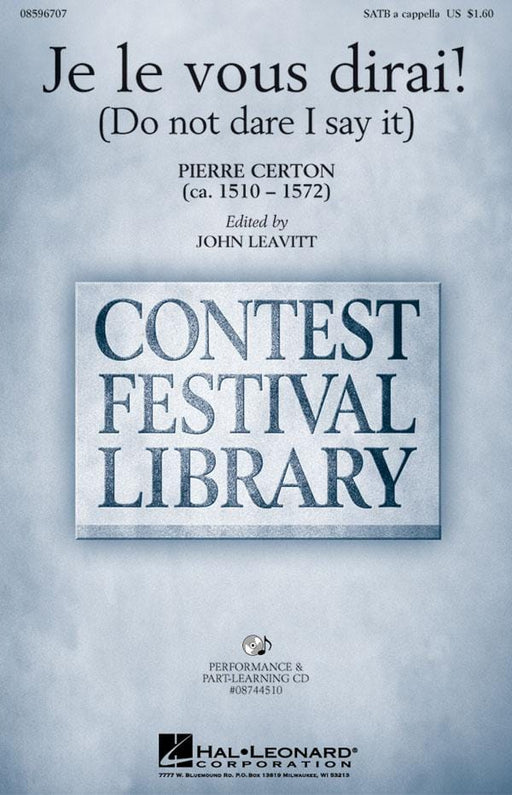 Je le vous dirai! | 小雅音樂 Hsiaoya Music