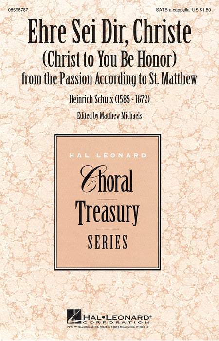 Ehre Sei Dir, Christe (Christ to You Be Honor) from the Passion according to St. Matthew 受難曲 | 小雅音樂 Hsiaoya Music