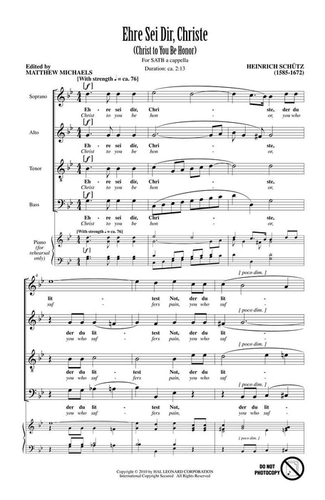 Ehre Sei Dir, Christe (Christ to You Be Honor) from the Passion according to St. Matthew 受難曲 | 小雅音樂 Hsiaoya Music