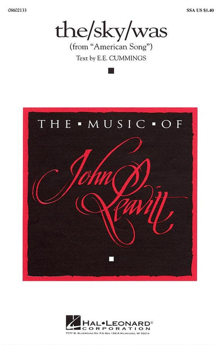 the/sky/was (from American Song) | 小雅音樂 Hsiaoya Music