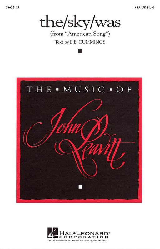 the/sky/was (from American Song) | 小雅音樂 Hsiaoya Music