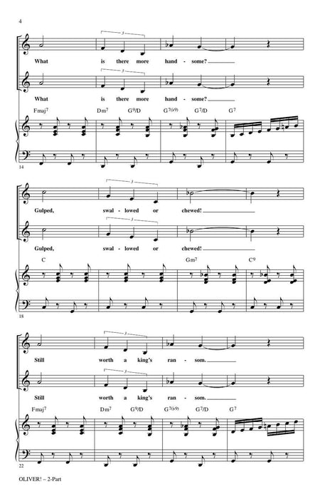 Oliver! (Choral Highlights) 合唱 | 小雅音樂 Hsiaoya Music