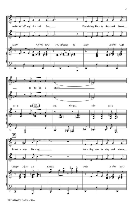 Broadway Baby from Follies 百老匯 | 小雅音樂 Hsiaoya Music