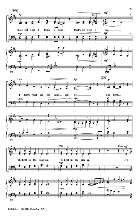 The Light in the Piazza (Choral Highlights) 合唱 | 小雅音樂 Hsiaoya Music