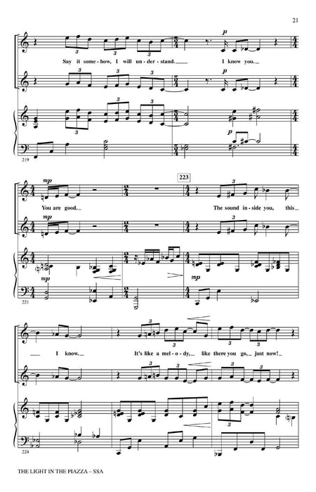 The Light in the Piazza (Choral Highlights) 合唱 | 小雅音樂 Hsiaoya Music