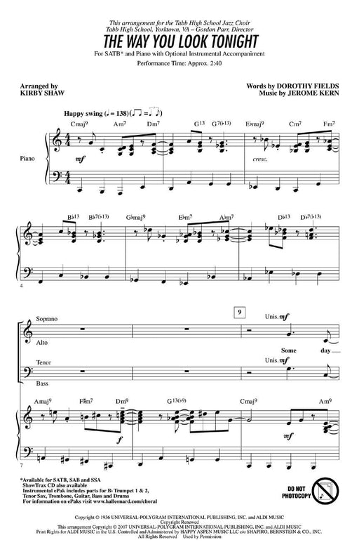 The Way You Look Tonight | 小雅音樂 Hsiaoya Music