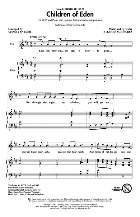 Children of Eden | 小雅音樂 Hsiaoya Music