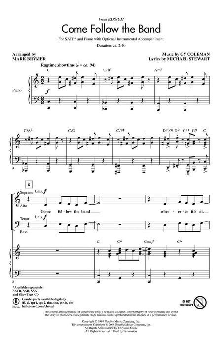 Come Follow the Band (from Barnum) | 小雅音樂 Hsiaoya Music