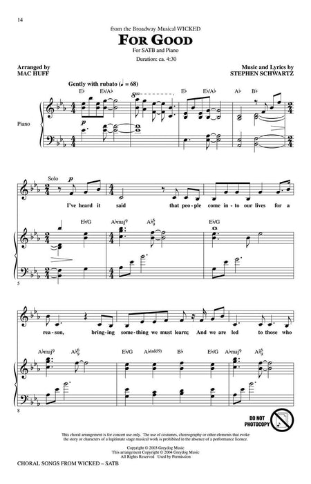 Choral Songs from Wicked 合唱 | 小雅音樂 Hsiaoya Music