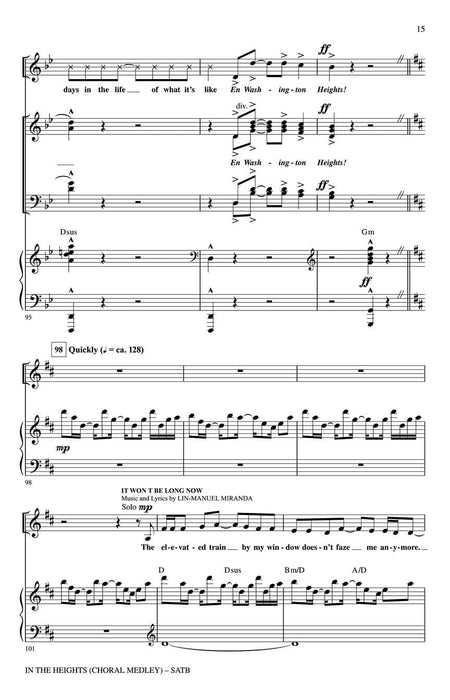 In the Heights (Choral Medley) 合唱 組合曲 | 小雅音樂 Hsiaoya Music