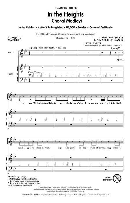 In the Heights (Choral Medley) 合唱 組合曲 | 小雅音樂 Hsiaoya Music