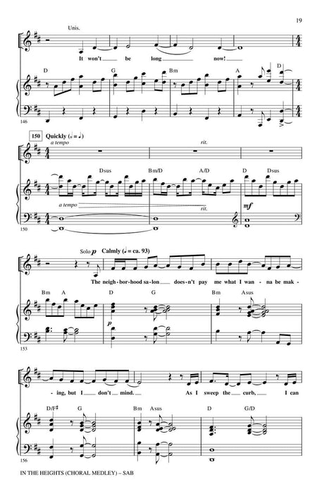 In the Heights (Choral Medley) 合唱 組合曲 | 小雅音樂 Hsiaoya Music