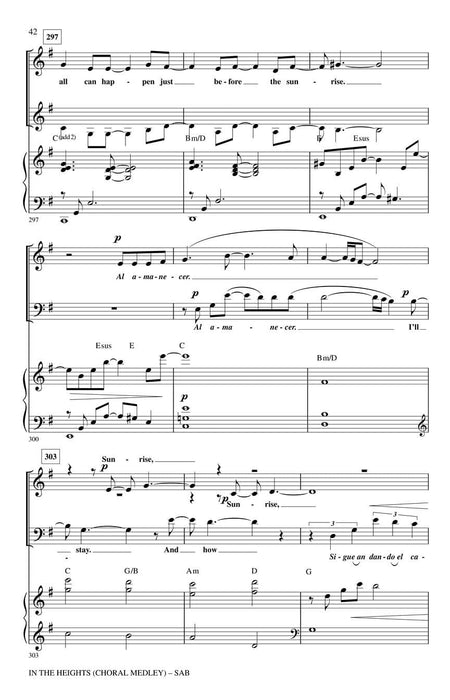 In the Heights (Choral Medley) 合唱 組合曲 | 小雅音樂 Hsiaoya Music