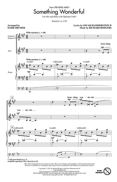 Something Wonderful (from The King and I) | 小雅音樂 Hsiaoya Music