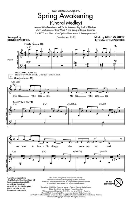 Spring Awakening (Choral Medley) 合唱 組合曲 | 小雅音樂 Hsiaoya Music